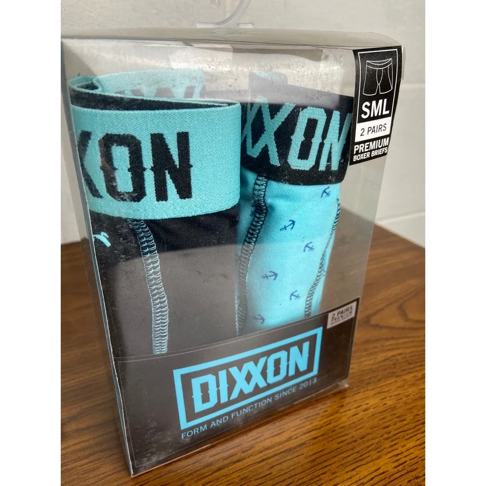 Dixxon‎ Boxer Briefs 2-Pack Premium Underwear Soft Stretch Small SMALL